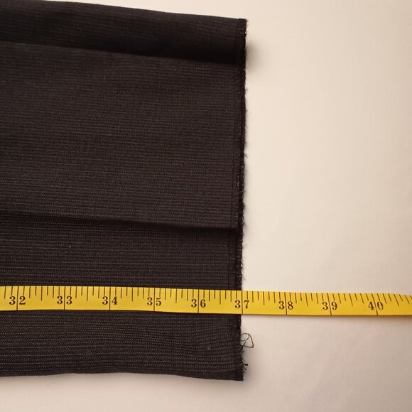 NWT Mens Versini 100% Wool Pants Size 36 Unhemmed Gray Striped Straight Leg - Picture 9 of 10